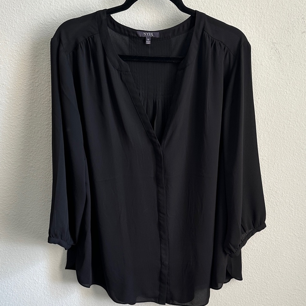 NYDJ Black Blouse for Women